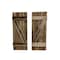 Barnwoodusa Rustic Farmhouse Reclaimed Country Style Decor Window Shutters (2 PK) 759740312125 - alternate 1